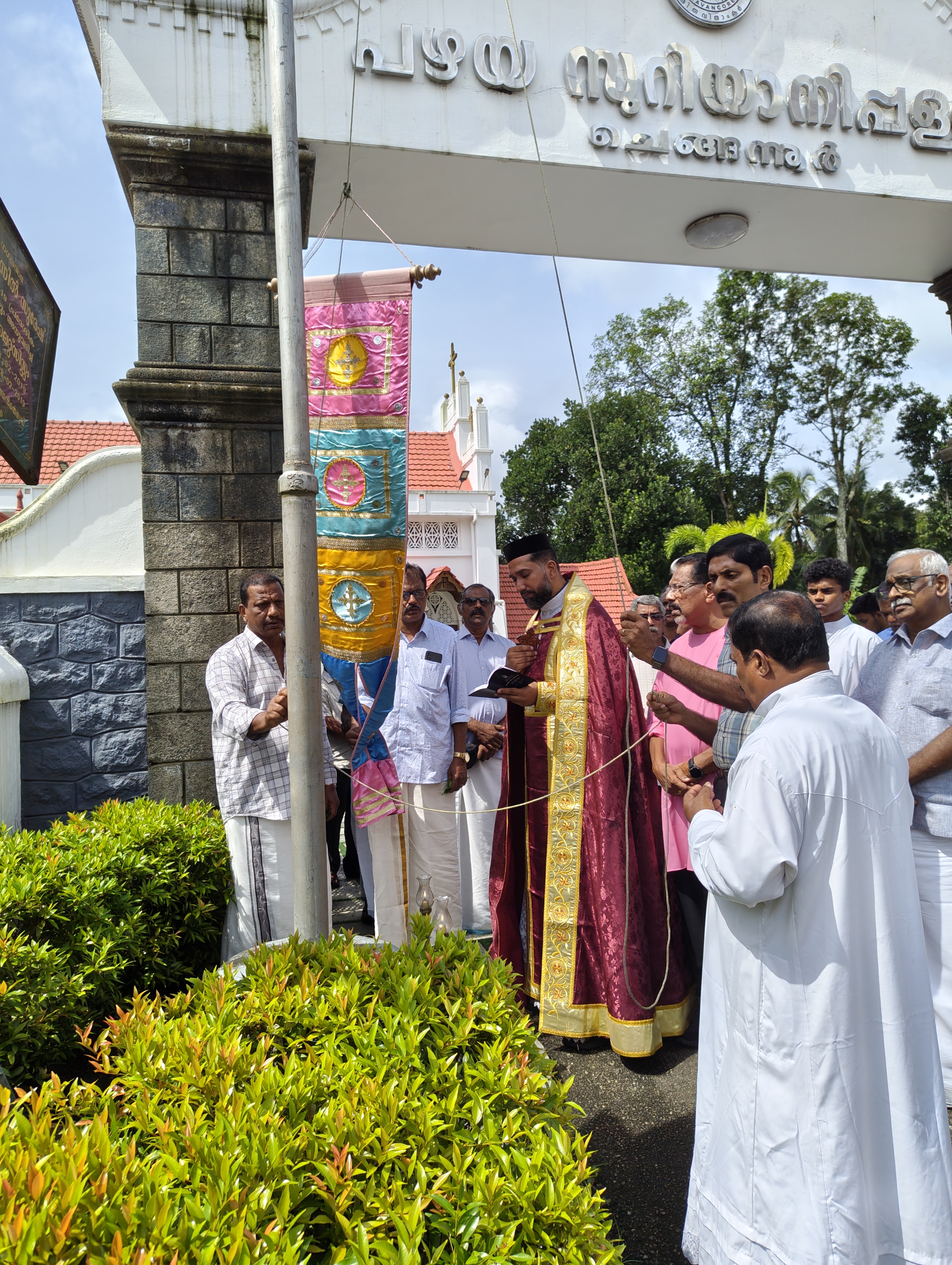  ചെങ്ങന്നൂർ മാതാപ്പള്ളിയുടെ പ്രതിഷ്ഠ 